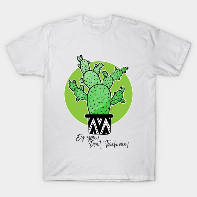 Cactus T-Shirt by Iblue